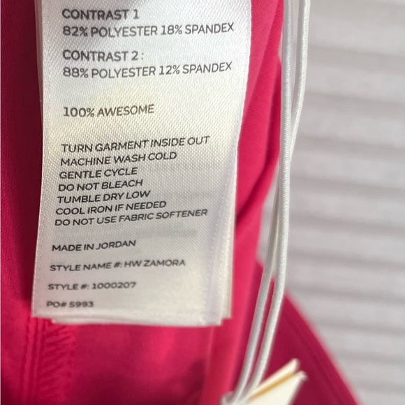 FIGS shocking pink Zamora high waisted joggers Scrubs! Size Small Regular, NEW! - Picture 11 of 13